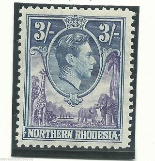 Northern Rhodesia - 1938 To 1952 - Sg42 - Cv £ 22.  00 - Mounted photo