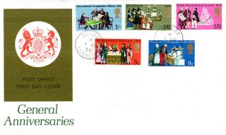 1 April 1970 General Anniversaries Post Office First Day Cover Rothley Cds photo