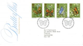13 May 1981 Butterflies Post Office First Day Cover London Sw Shs photo