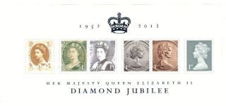 Gb Diamond Jubilee Miniature Sheet - Ms3272,  2012. photo