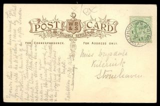 Scotland 1911 Galsgow Exhibition Ppc Old Scotch St Mailed From Postmark photo