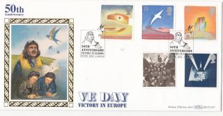(31302) Gb Benham Fdc Ve Victory In Europe Peace And Freedom - Dover 2 May 1995 photo