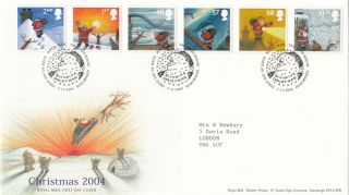 (30286) Gb Fdc Father Christmas - Tallents 2 November 2004 photo