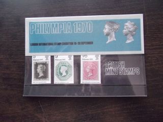 1970 Philympia Post Office Presentation Pack photo