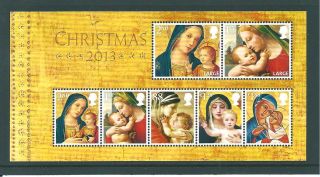 Gb Miniature Sheet - 2013 - Ms06 - Christmas - Unm photo