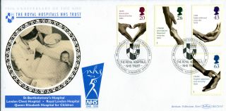 23 June 1998 Nhs Health Service Benham Blcs 143 First Day Cover Whitechapel Shs photo