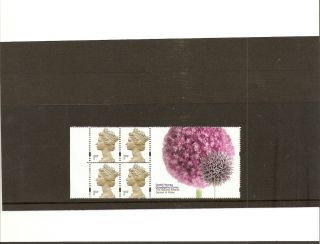 Hb20 Gb Stamp Booklet Pane Botanic Gardens Commemorative Label photo
