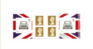 Pm17 Cyl Gb Royal Mail Stamp Booklet Design Classics 2 Mini photo