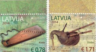 Latvia 2014,  Europa,  Music Instruments photo