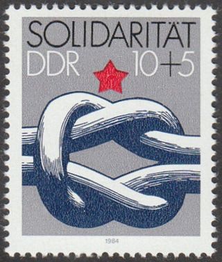 East Germany Ddr Gdr 1984 Stamp - 