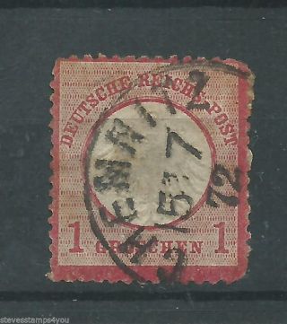 Germany - 1872 - Sg5 - Cv £ 8.  50 - (f) photo