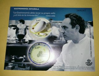 Spain.  Spanish Cuisine.  Ferran Adria Ajoblanco.  Real Smell & Taste Cocina photo