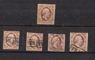 2 (x5) - 10 Cent William Iii Of 1852 - $130 Cv photo