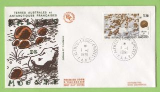 French Antarctic Territory 1991 Moss Balls First Day Cover photo