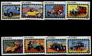 Gambia 928 - 37 Disney,  Santa,  Christmas,  Cars photo