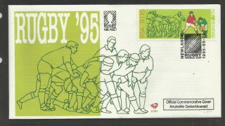 South Africa 1995 Rugby World Cup Single Value First Day Cover photo