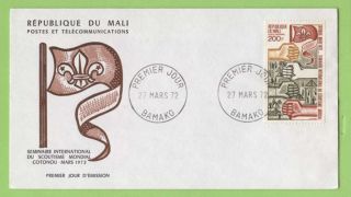 Mali 1972 International Scout Seminar First Day Cover photo