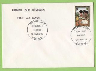 Benin 1988 Scouts Issue First Day Cover photo