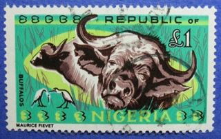 1966 Nigeria 1p Scott 197 S.  G.  185 Cs06006 photo