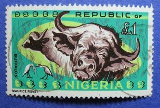 1966 Nigeria 1p Scott 197 S.  G.  185 Cs06008 photo