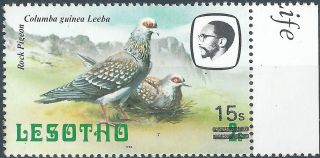 Lesotho.  1986.  Birds (2485) photo