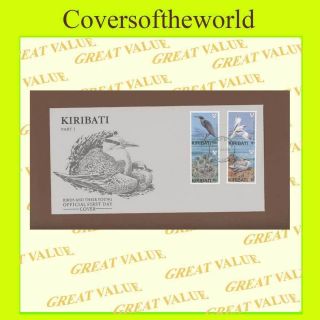 Kiribati 1989 Birds,  Part I,  On First Day Cover photo