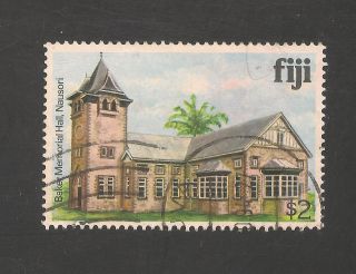 Fiji 424 Vf - 1979 $3.  00 Baker Memorial Hall,  Nausori photo