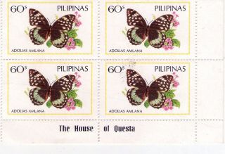 1984 Philippines Butterfly B/4 photo
