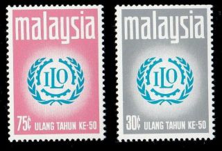 50th Anniversary Of International Labour Malaysia 1970 (stamp) photo