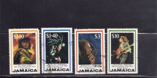 Jamaica 1995 Scott 837 - 840 Bob Marley photo