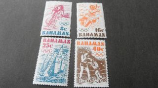Bahamas 1976 Sg 478 - 481 Olympic Games. photo