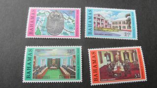 Bahamas 1979 Sg 545 - 548 250th Anniv Of Parliament. photo