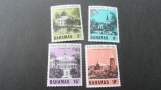 Bahamas 1978 Sg 510 - 513 Architectural Heritage. photo