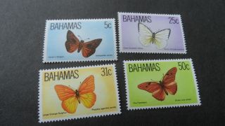 Bahamas 1983 Sg 653 - 656 Butterflies (3rd Series) photo