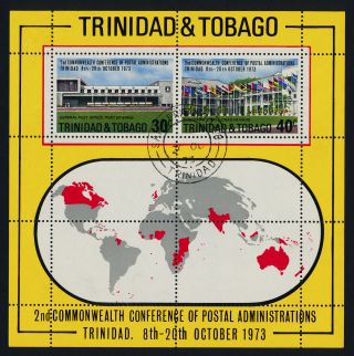 Trinidad & Tobago 240a - Commonwealth Conf Of Postal Adminstrations,  Flags photo