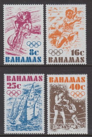 Bahamas - 1976 Olympic Games (4v) Um / photo