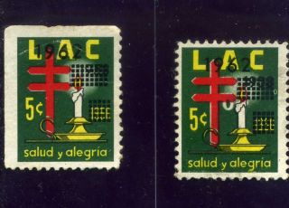 Liga Lac 2cinderellas Candelabro - Ovp.  1962 Colombia photo