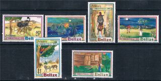 Belize 1991 Christmas Folklore Sg 1114/9 photo