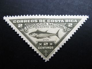 Costa Rica 1937 2c Olgray Stamp Sc 186 