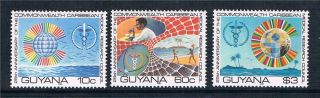Guyana 1980 Medical Research Council Sg 749/51 photo