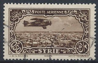 Syria 1931 Sg261a 0p50 Sepia Air A 019 photo