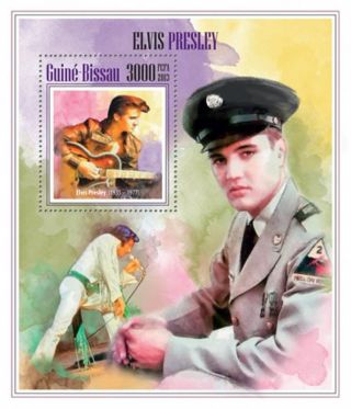 Guinea - Bissau - 2013 Elvis Presley Stamp Souvenir Sheet Gb13508b photo