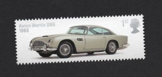 Aston Martin Db5 - 1963,  Gb 2013 Um Stamp photo