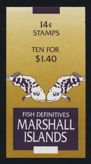 Marshall Islands 170a Booklet Fish photo