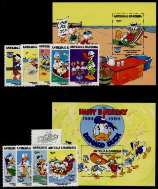 Antigua 808 - 18 Disney,  Caribbean Cruise Holiday,  Donald Duck 50th Anniv photo