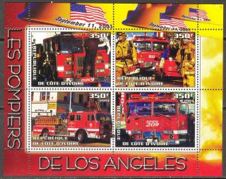 2004 Firetrucks Firemans Of Los Angeles S/s photo