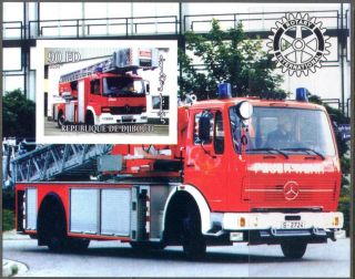 2004 Firetrucks Engines Ii S/s Imperf. photo