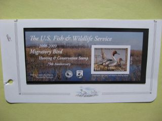 Us.  Rw75a Federal Duck Stamp Post Office Fresh photo
