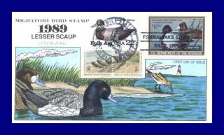 Collins Hand Painted Rw56 Duck Stamp 1989 photo