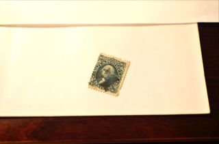 Rare 1867 George Washington Green 10 Cent Stamp Scott 89 photo